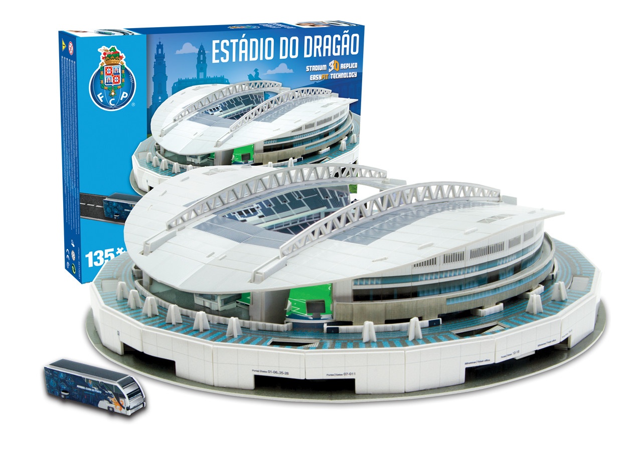 Porto FC Estadio do Dragao 3D stadion puzzel
