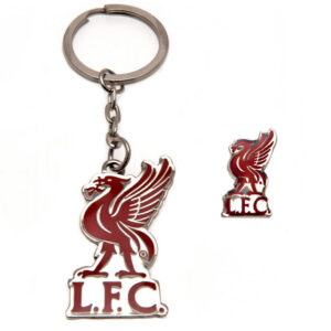 Liverpool FC pin + sleutelhanger