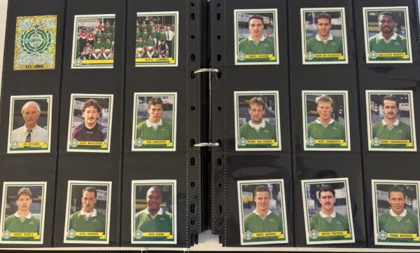 SK Lommel Panini football 1993/1994 17 stickers panini 'compleet'