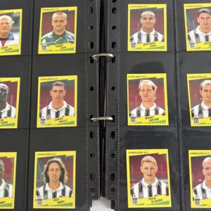 RSC Charleroi Panini football 1997/1998 17 stickers panini 'compleet'