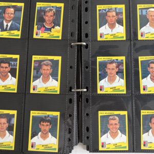 RWD Molenbeek Panini football 1997/1998 17 stickers panini 'compleet'