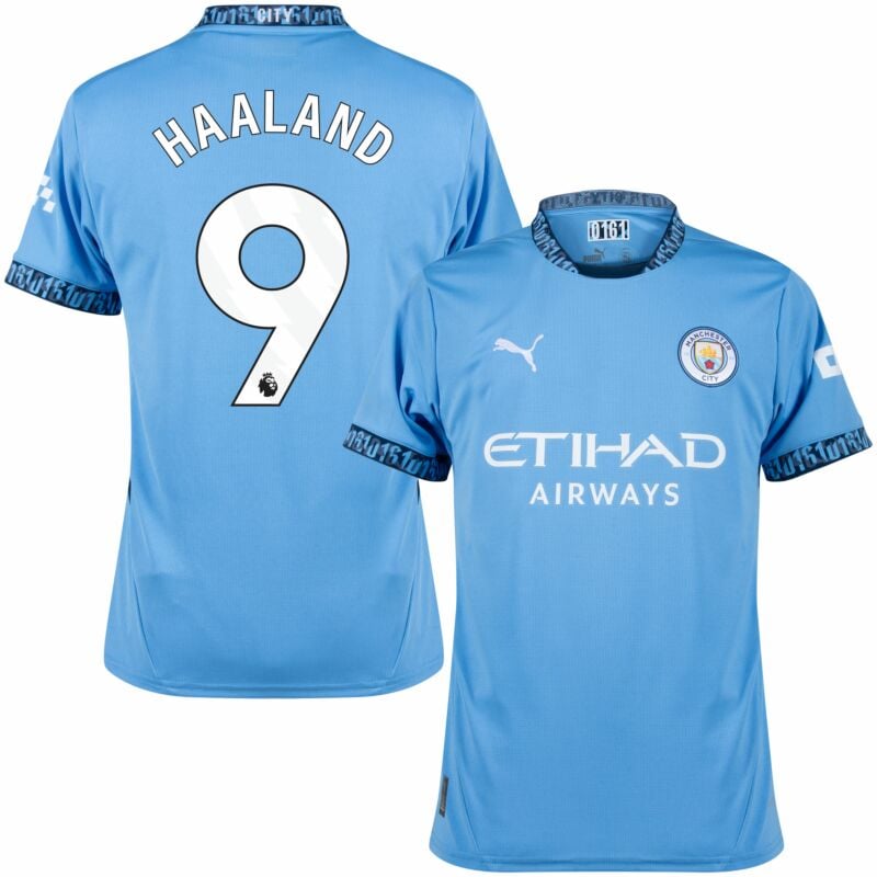 Manchester City puma home shirt 2024/25 ‘Erling Haaland’