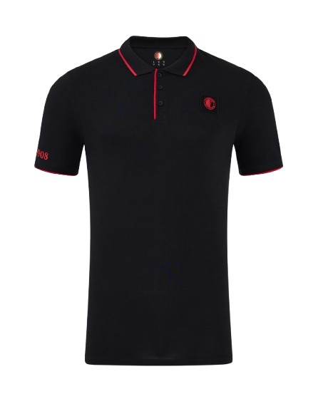 Feyenoord Classic polo – kids – zwart