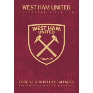 West Ham FC Deluxe Calendar 2026