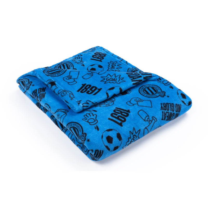 Club Brugge print fleece deken 150 x 200 cm - Afbeelding 2