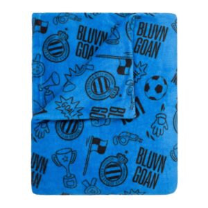 Club Brugge print fleece deken 150 x 200 cm