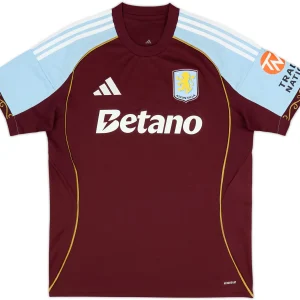 Aston Villa adidas home shirt 2025/26